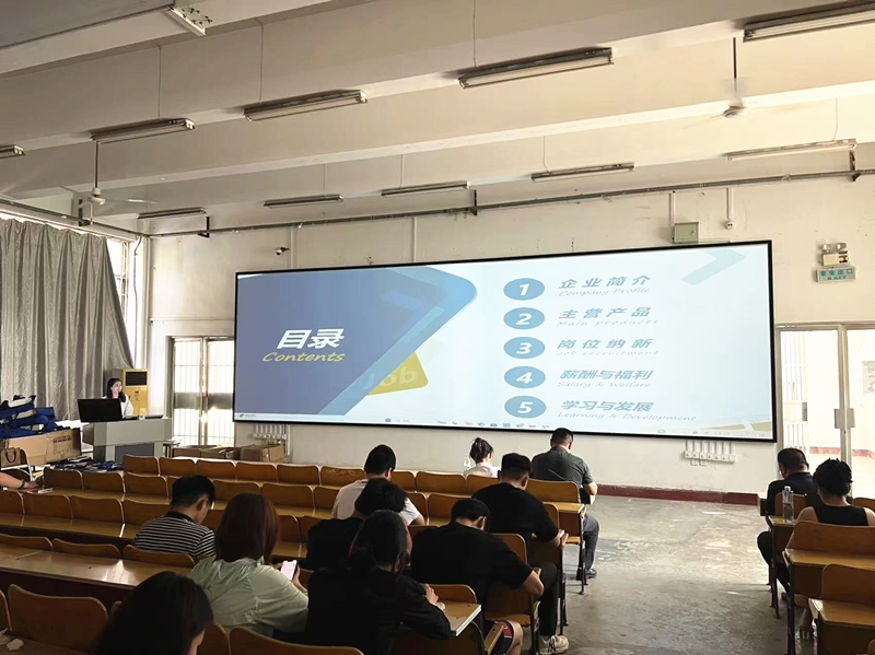 華礦集團(tuán)應(yīng)邀參加濟(jì)寧職業(yè)技術(shù)學(xué)院實習(xí)宣講會